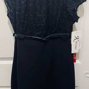 NWT K Studio Little Black Dress SZ 12